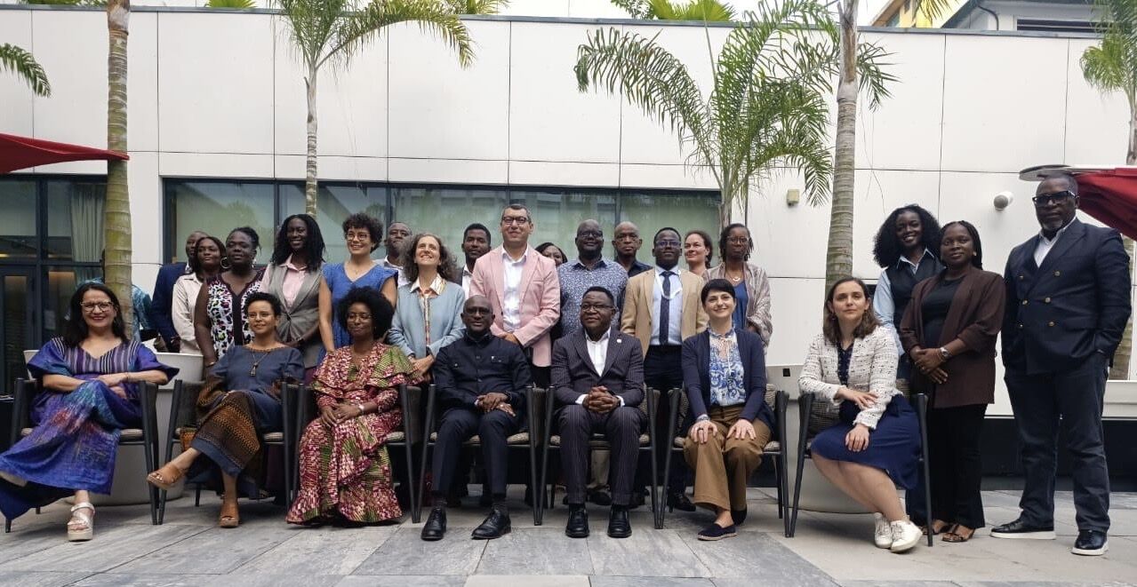 MVC Members posing for photo during the 139th session of WGEID in Abidjan.,